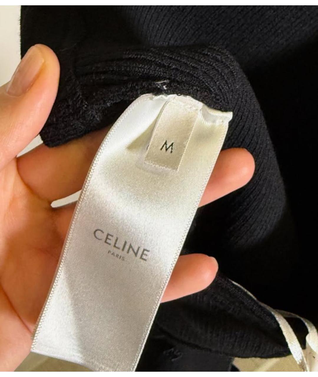 CELINE Черное боди, фото 6