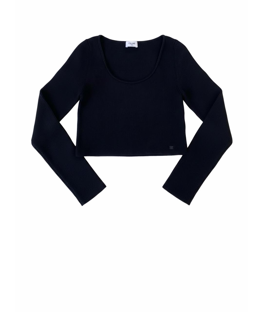 CELINE Черный джемпер / свитер, фото 1