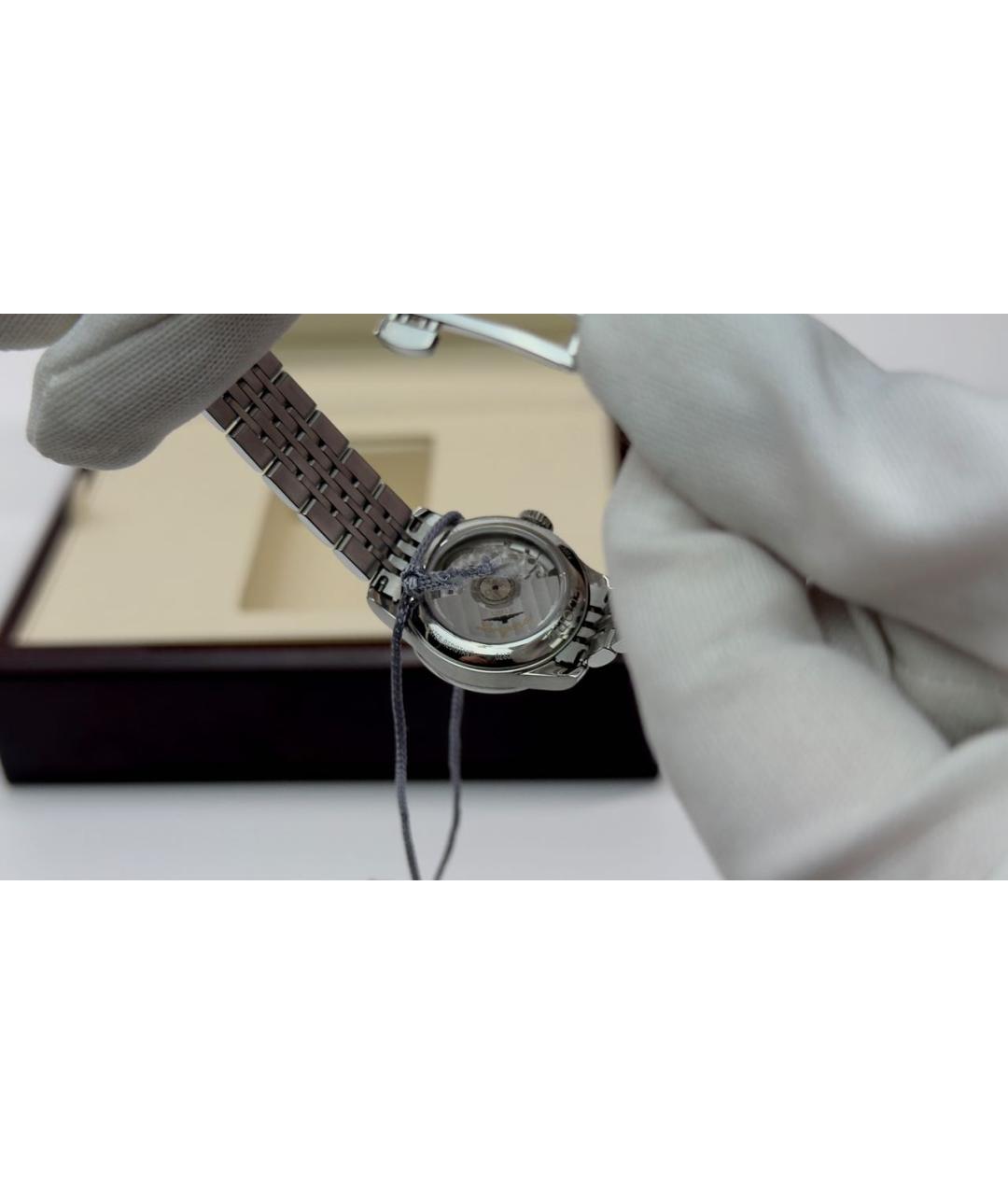 LONGINES Серебряные металлические часы, фото 3