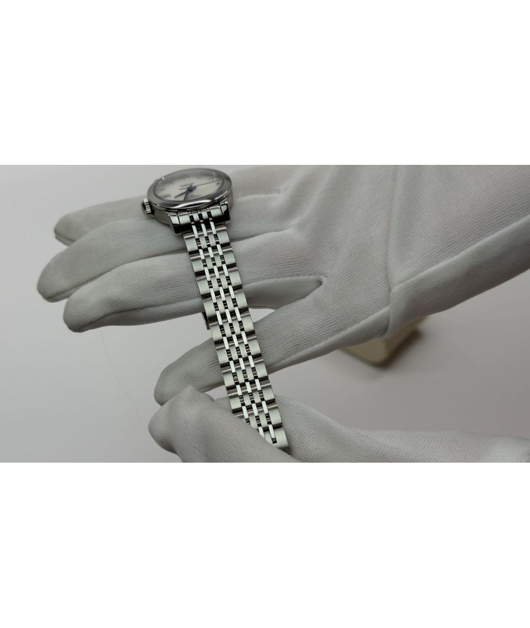 LONGINES Серебряные металлические часы, фото 5