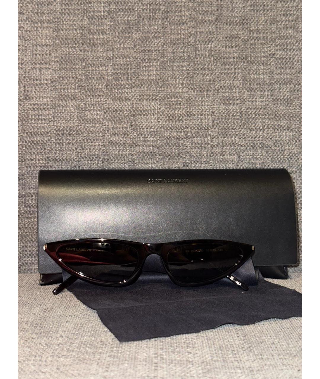 SAINT LAURENT Мульти пластиковые солнцезащитные очки, фото 2