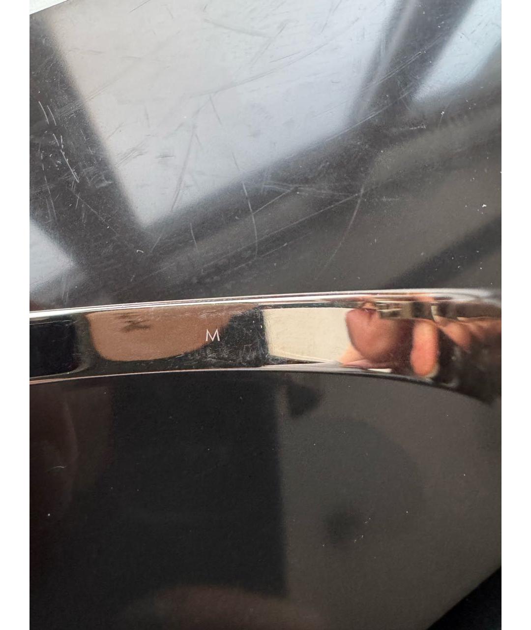 LOUIS VUITTON Серебрянный металлический браслет, фото 7