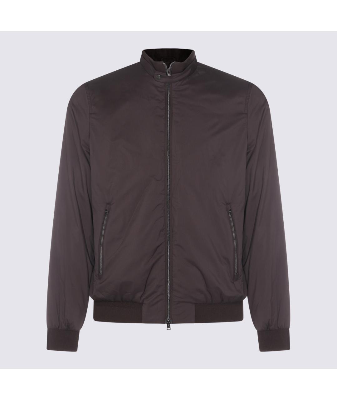 HERNO Коричневая полиамидовая куртка, фото 5