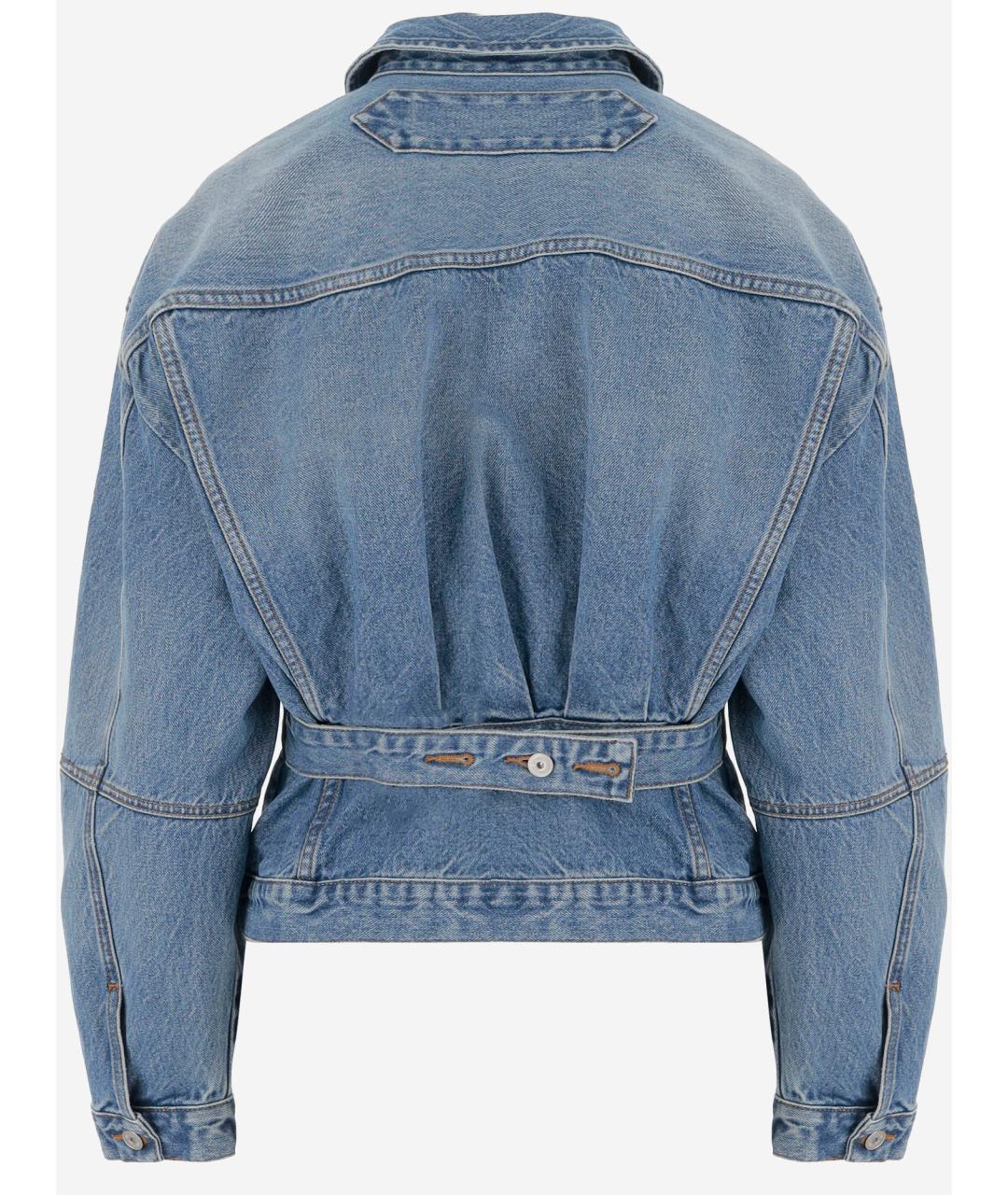 JACQUEMUS Синяя хлопковая куртка, фото 2