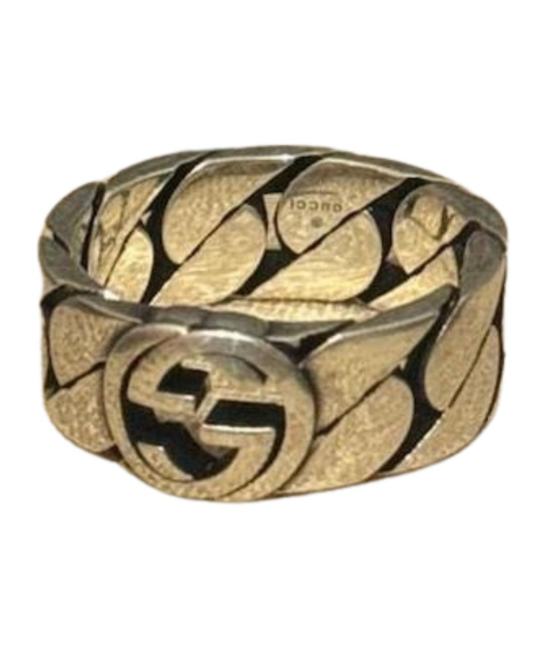 GUCCI Серебряное серебряное кольцо, фото 1