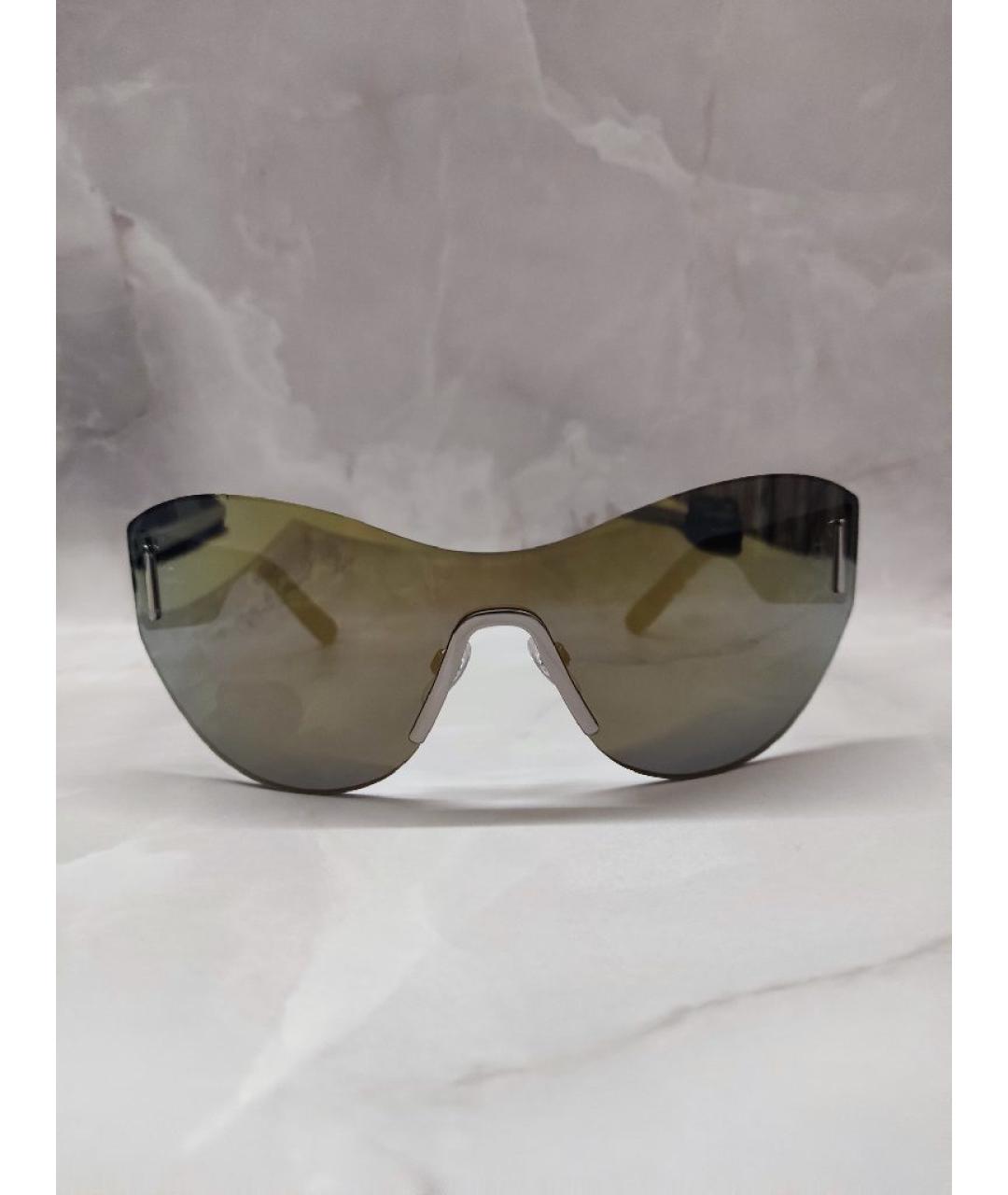 MARC JACOBS Золотые металлические солнцезащитные очки, фото 6