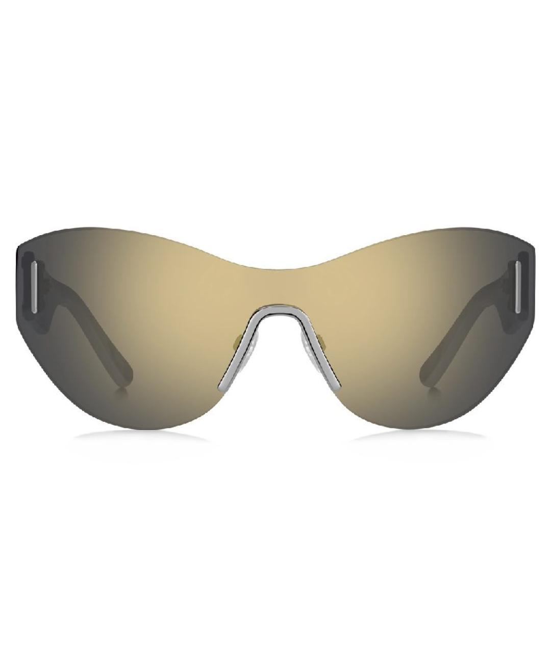 MARC JACOBS Золотые металлические солнцезащитные очки, фото 1