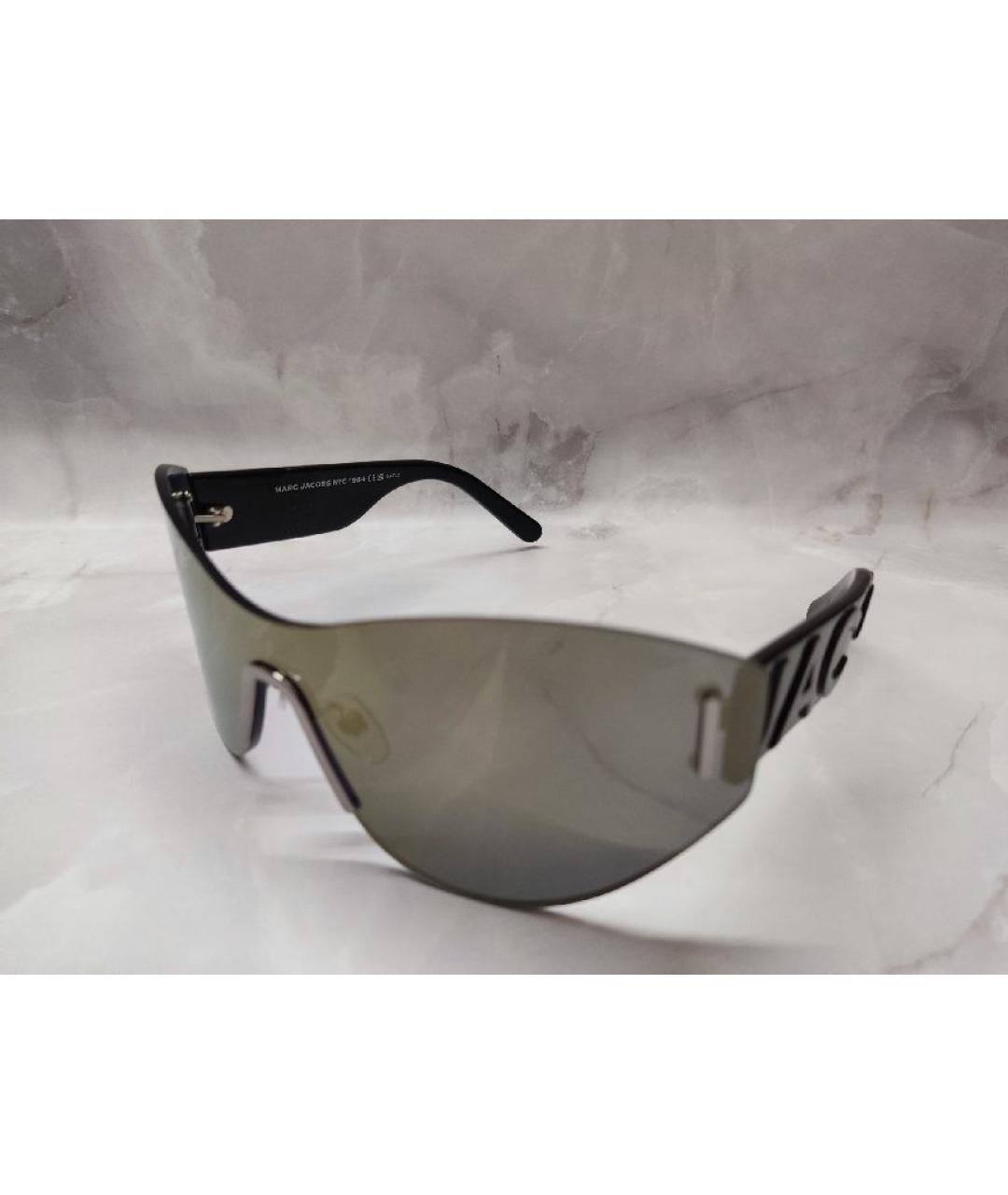 MARC JACOBS Золотые металлические солнцезащитные очки, фото 4