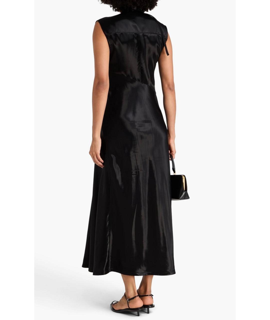 JIL SANDER Черное коктейльное платье, фото 3