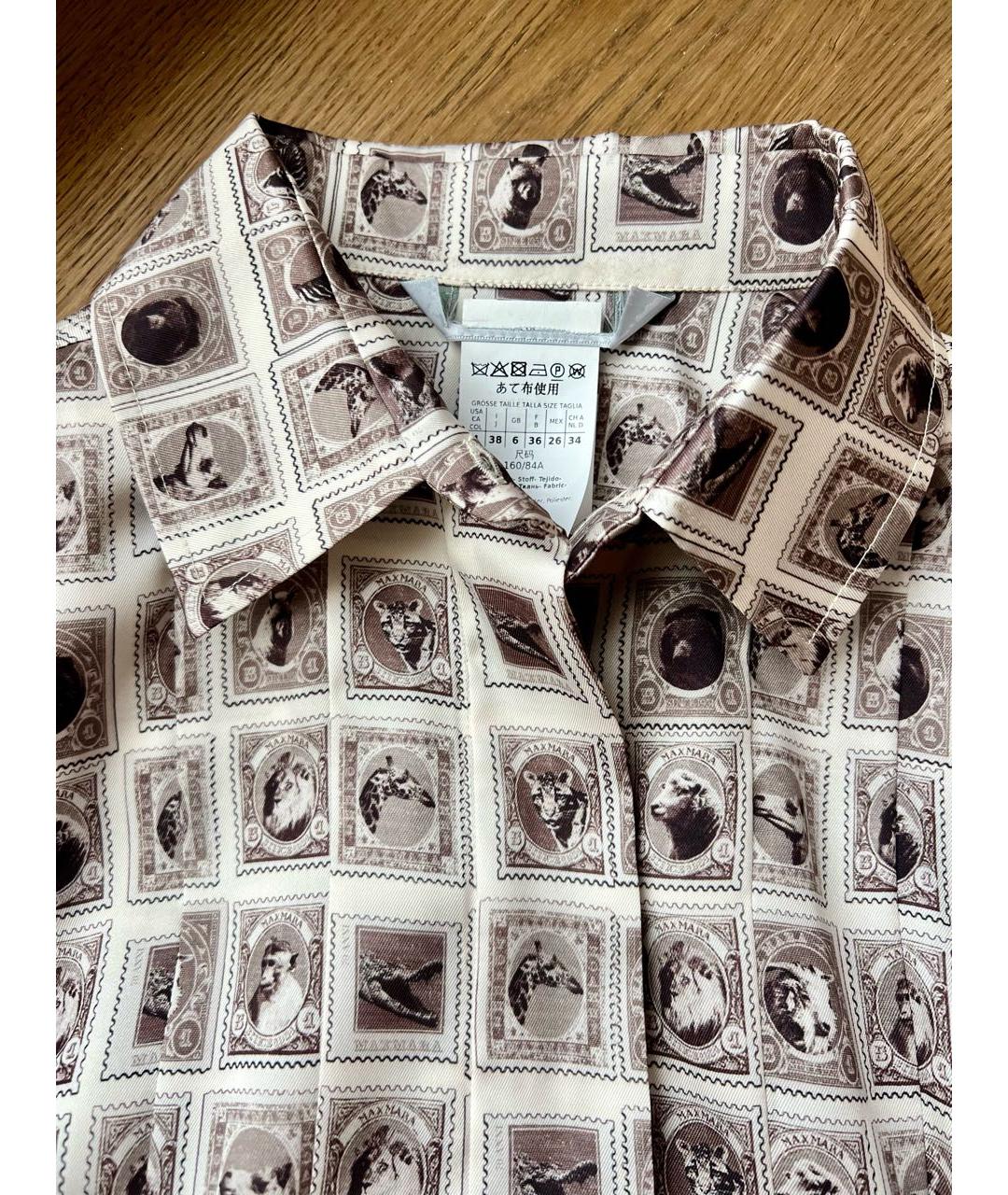 MAX MARA Антрацитовое полиэстеровое повседневное платье, фото 7