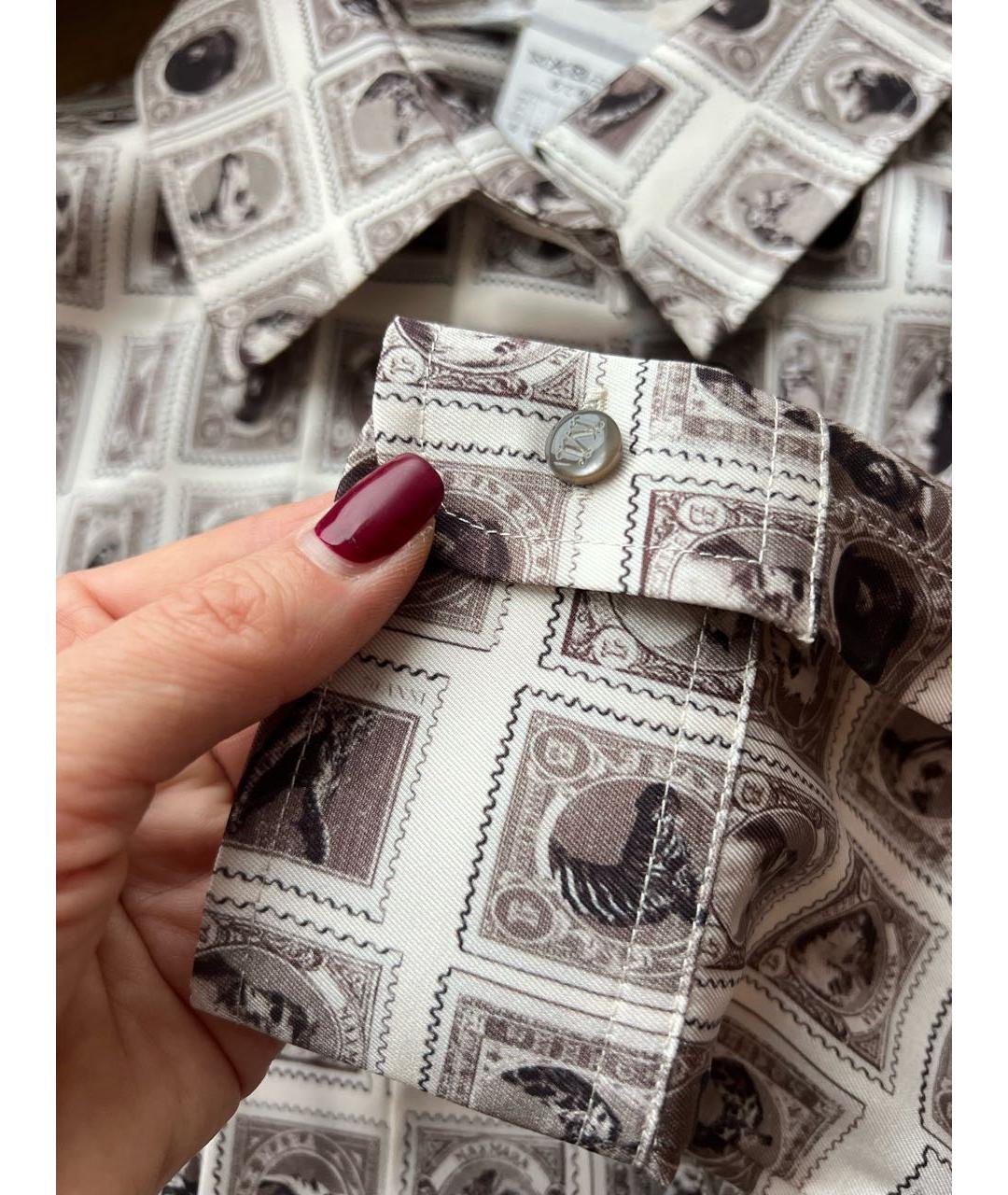 MAX MARA Антрацитовое полиэстеровое повседневное платье, фото 5