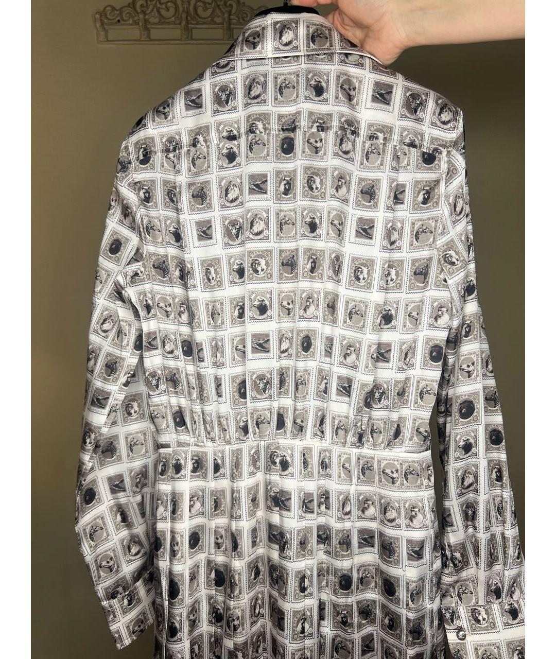 MAX MARA Антрацитовое полиэстеровое повседневное платье, фото 4