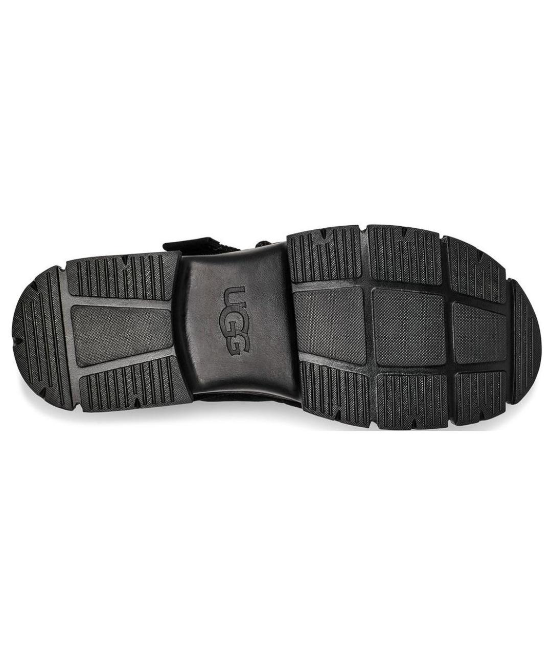 UGG AUSTRALIA Черные сандалии, фото 4