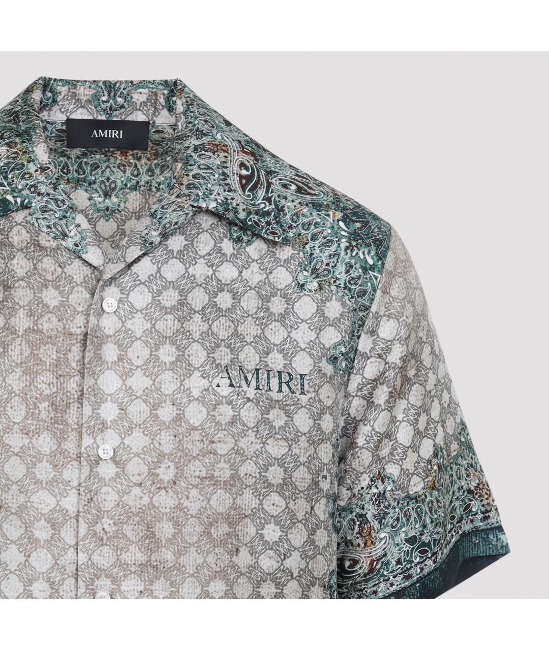 AMIRI Мульти шелковая кэжуал рубашка, фото 4