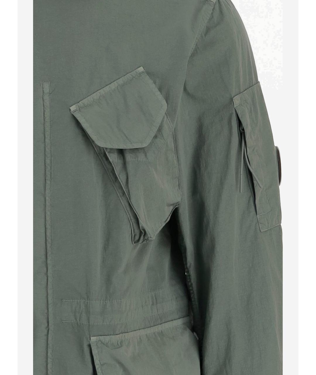 CP COMPANY Зеленая кэжуал рубашка, фото 3