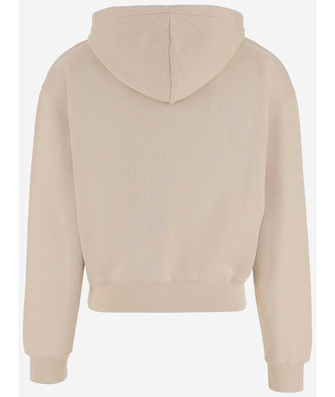 JACQUEMUS Бежевый хлопковый джемпер / свитер, фото 2