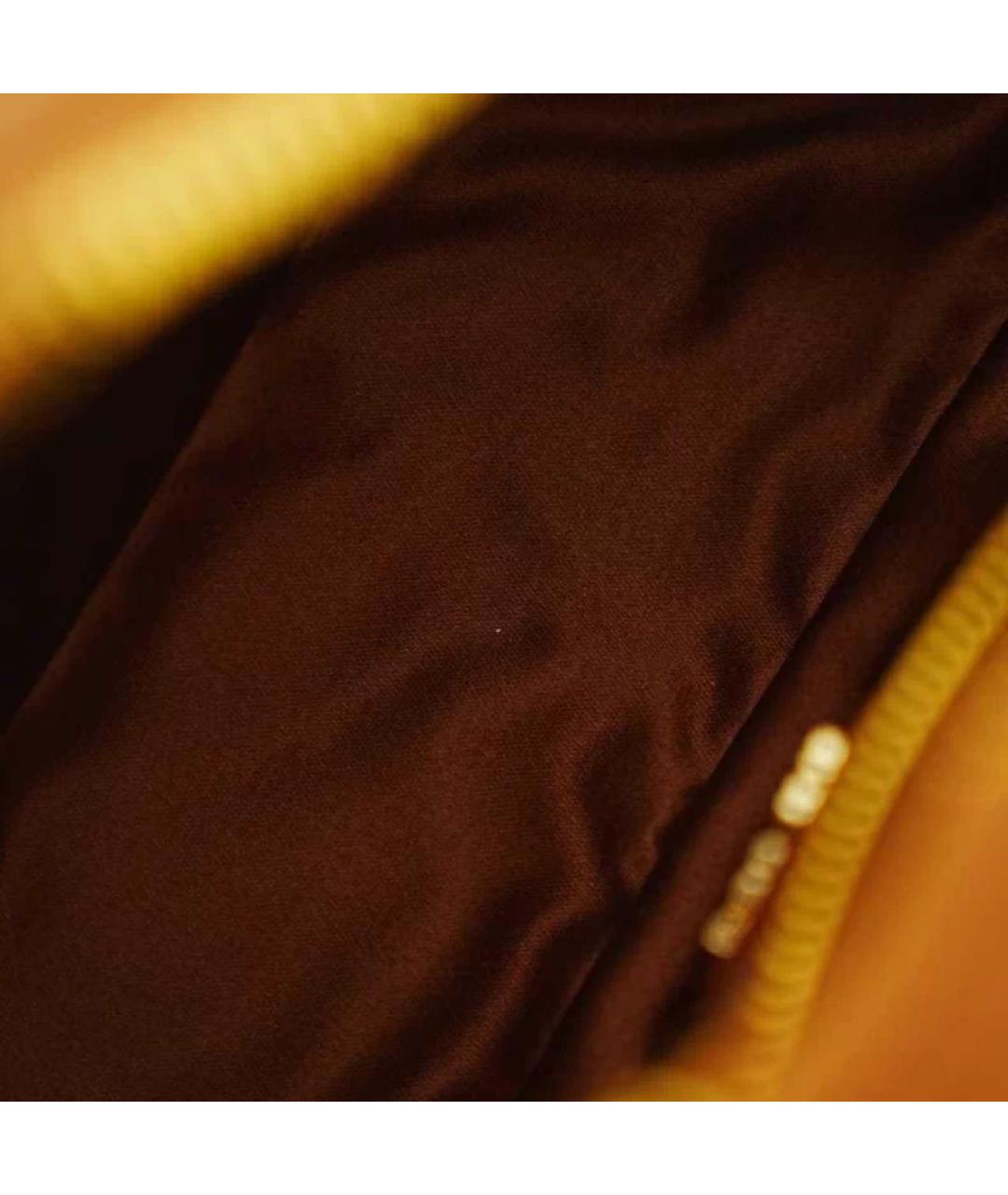 MIU MIU Бежевая кожаная сумка с короткими ручками, фото 8