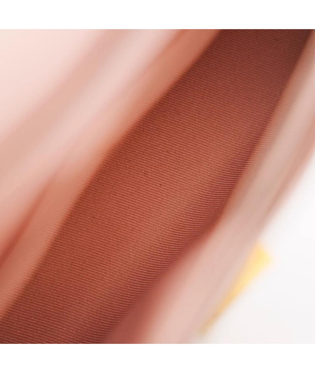 LOUIS VUITTON Розовая кожаная сумка с короткими ручками, фото 8