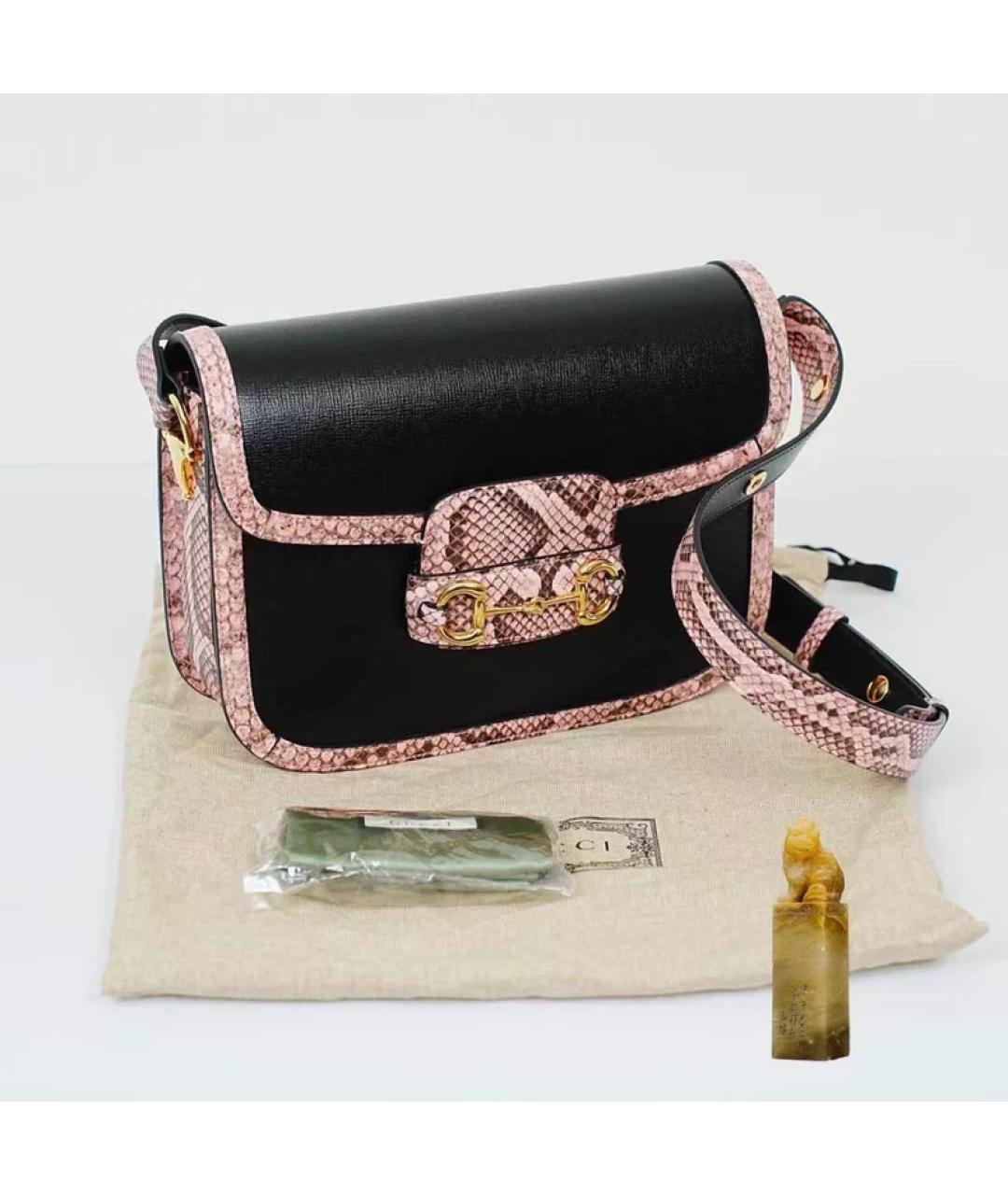 GUCCI Мульти кожаная сумка с короткими ручками, фото 9