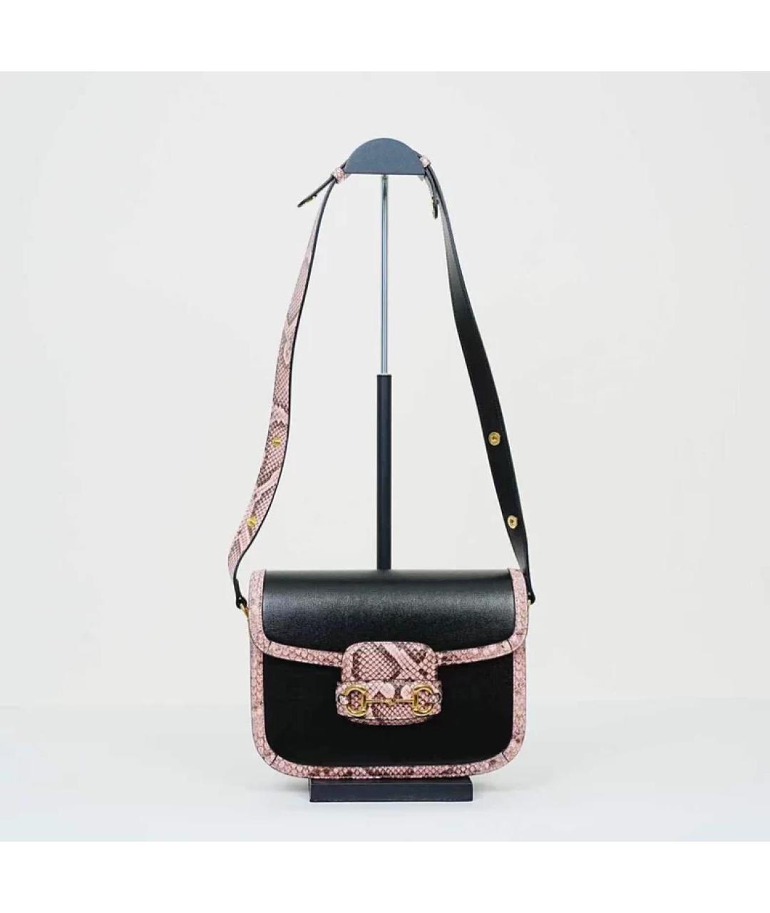 GUCCI Мульти кожаная сумка с короткими ручками, фото 2