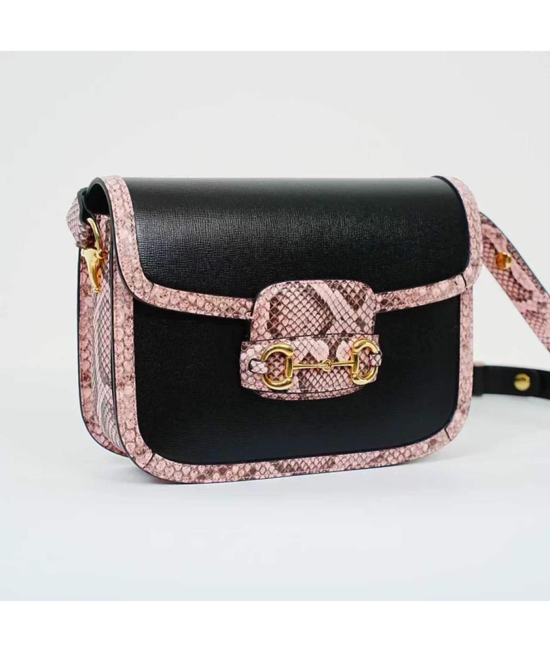 GUCCI Мульти кожаная сумка с короткими ручками, фото 6