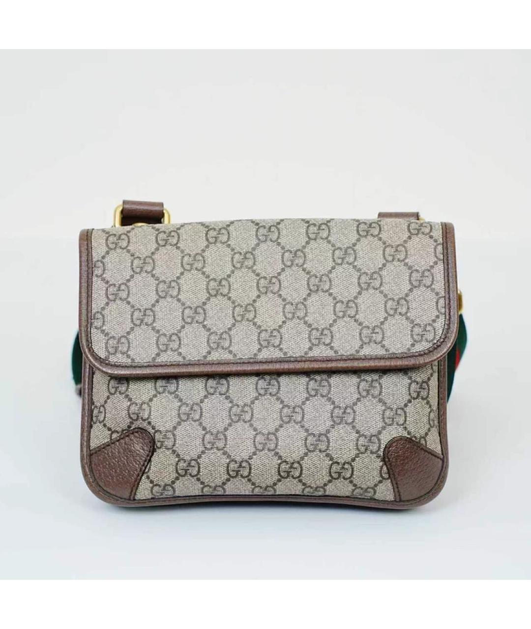 GUCCI Бежевая сумка с короткими ручками, фото 5