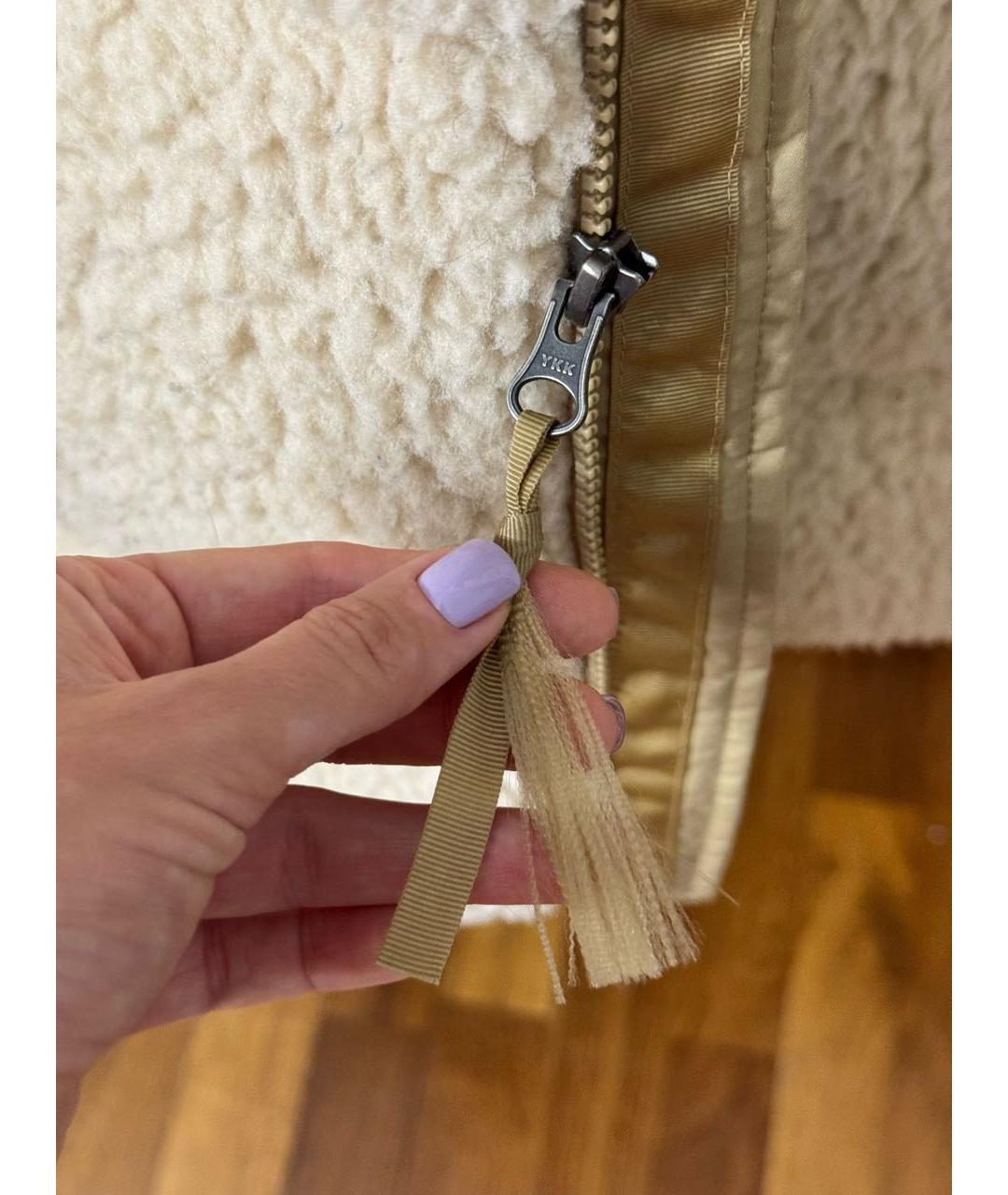 THE NORTH FACE Бежевый пуховик, фото 6