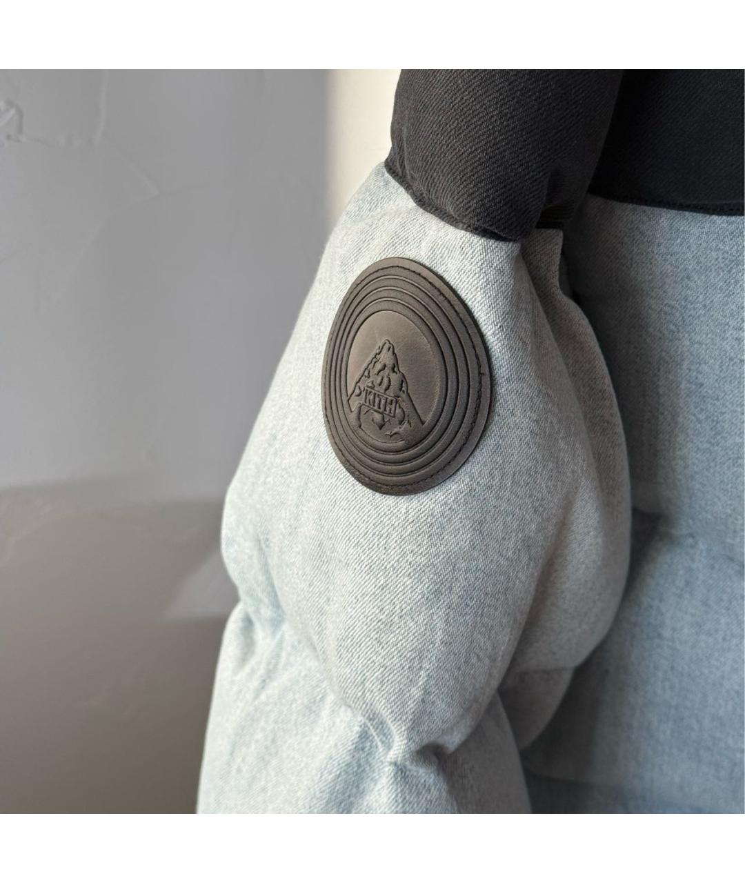 KITH Голубая хлопковая куртка, фото 4