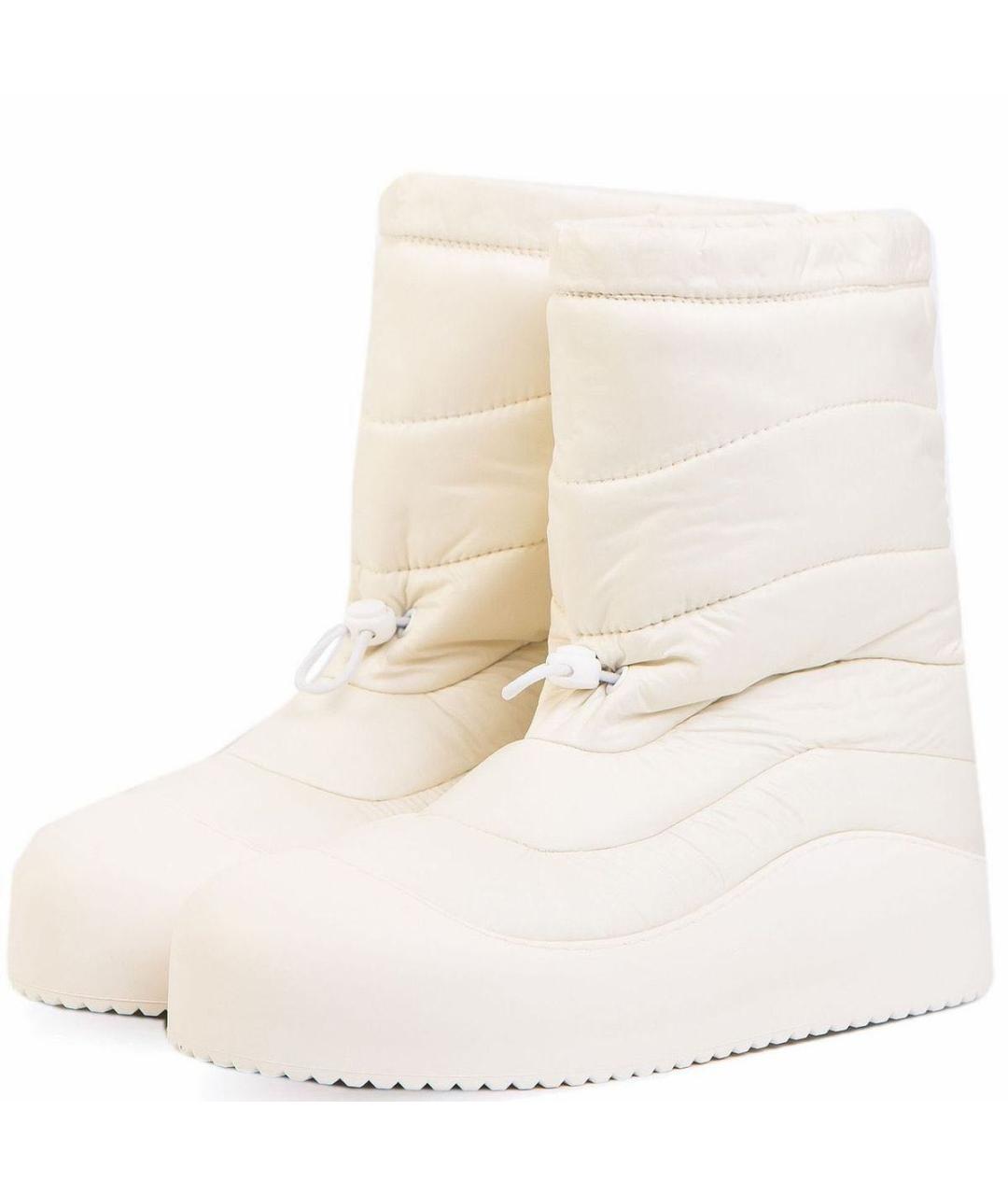 VIC MATIE Бежевые текстильные ботинки, фото 2