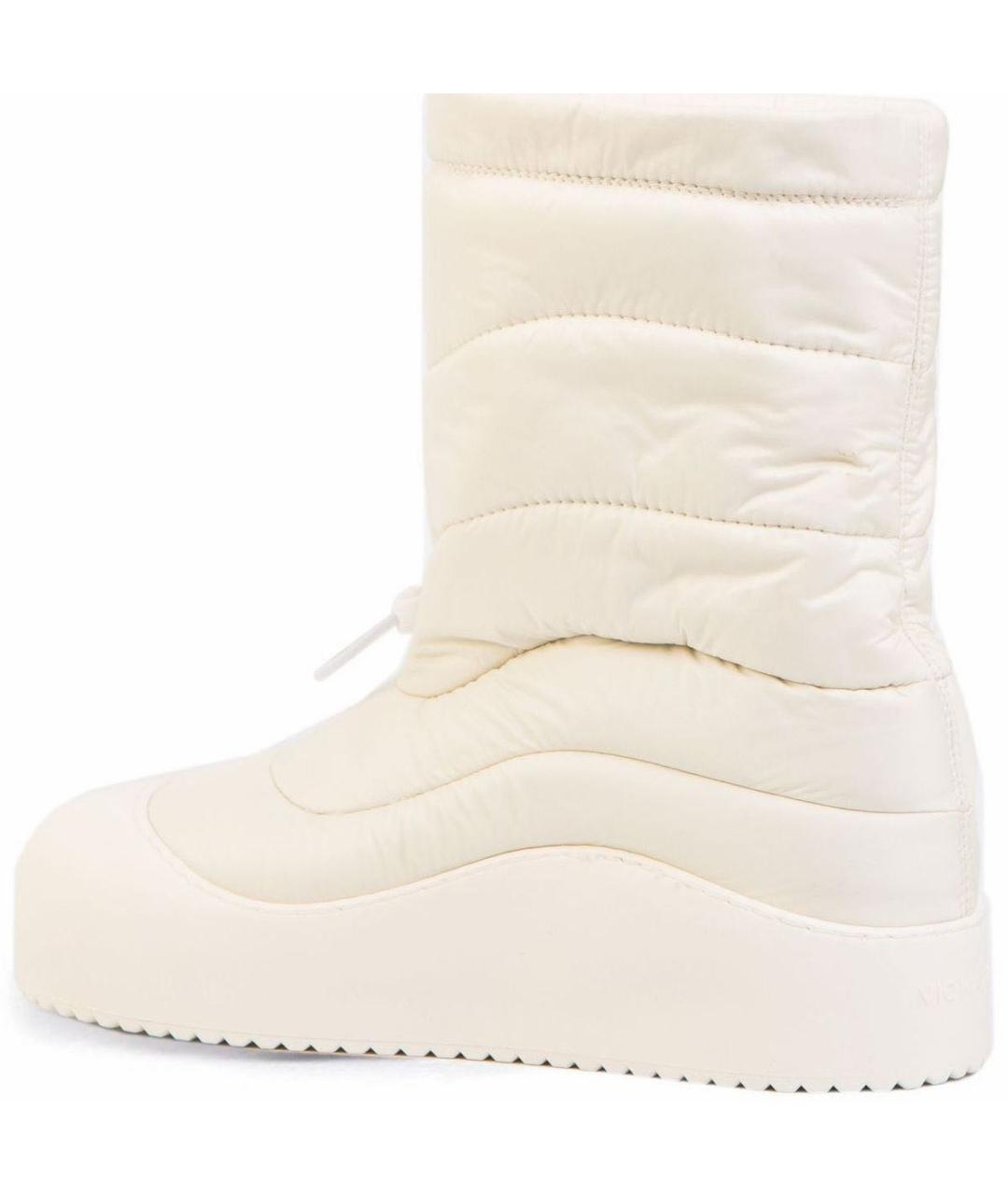 VIC MATIE Бежевые текстильные ботинки, фото 3