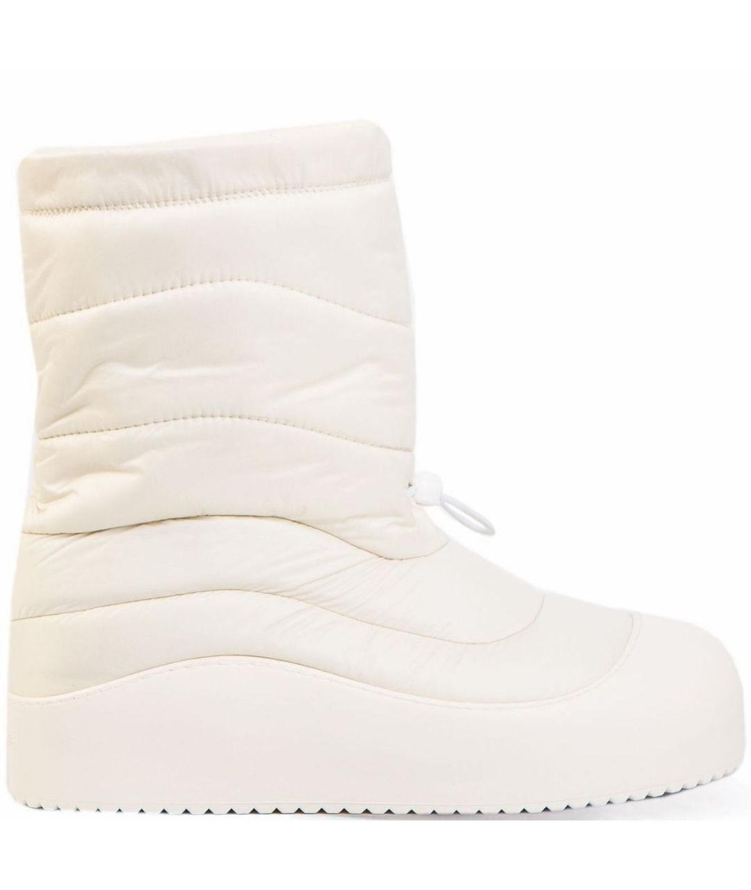 VIC MATIE Бежевые текстильные ботинки, фото 1