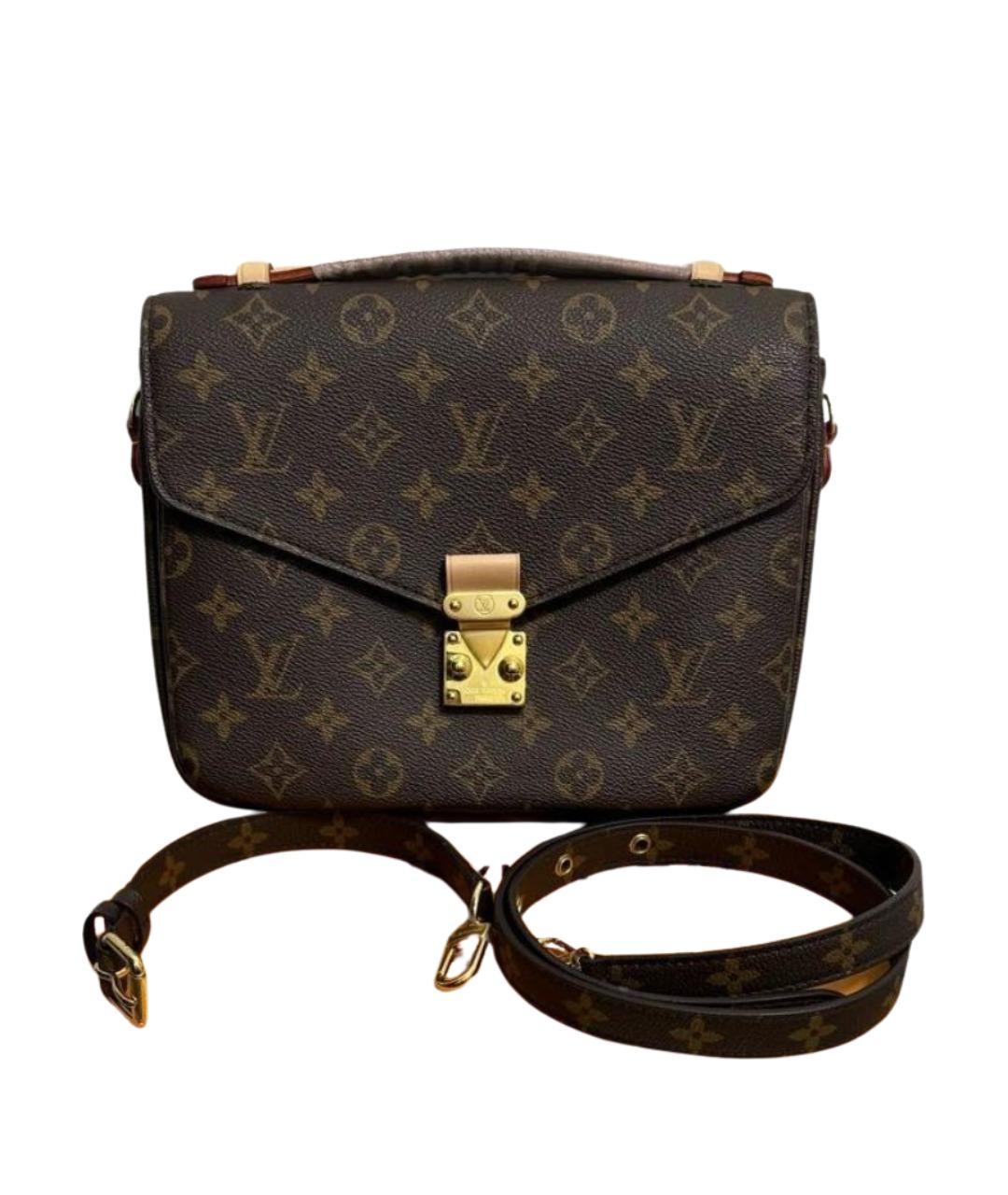 LOUIS VUITTON Коричневая сумка через плечо, фото 1