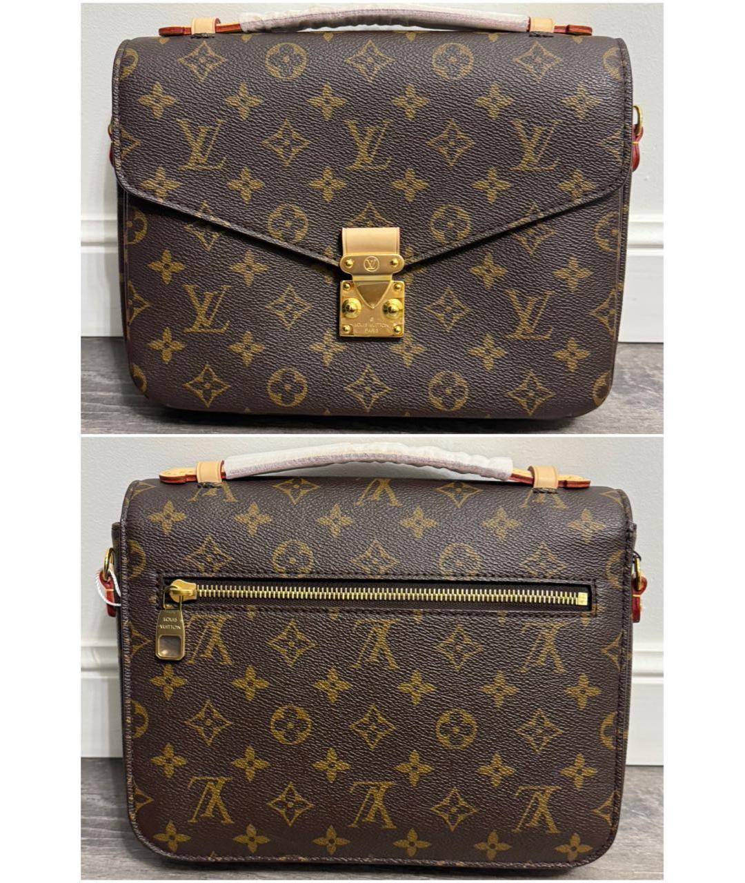 LOUIS VUITTON Коричневая сумка через плечо, фото 2