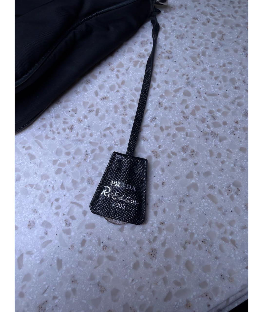 PRADA Черная сумка через плечо, фото 5
