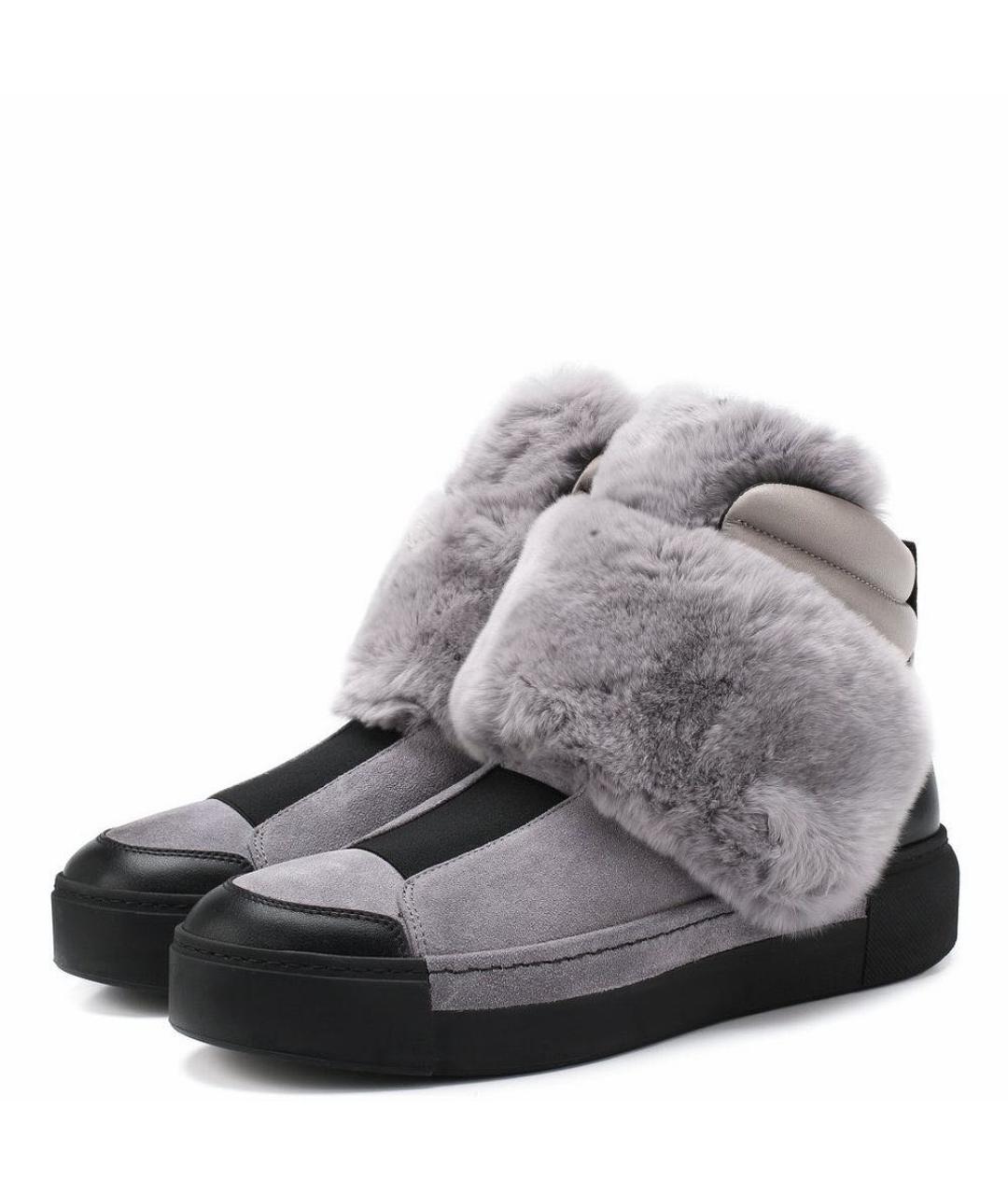 VIC MATIE Замшевые ботинки, фото 4