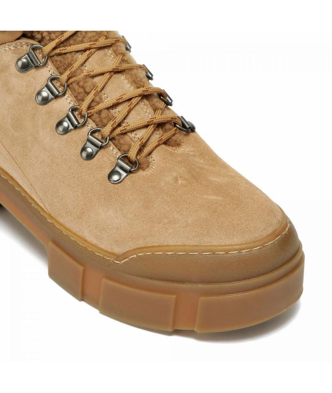 VIC MATIE Коричневые замшевые ботинки, фото 3