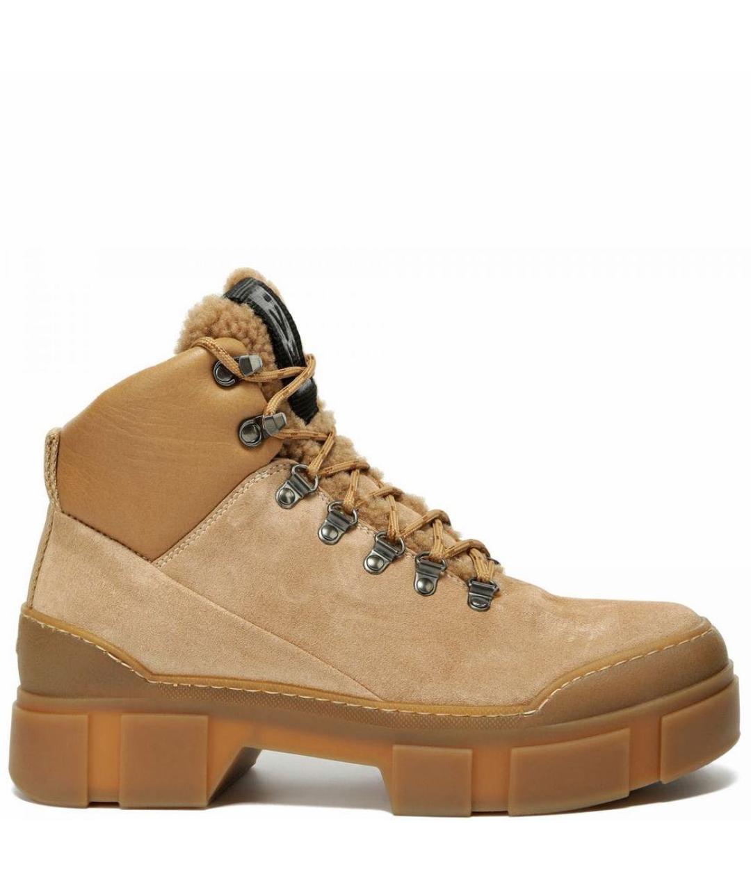 VIC MATIE Коричневые замшевые ботинки, фото 1