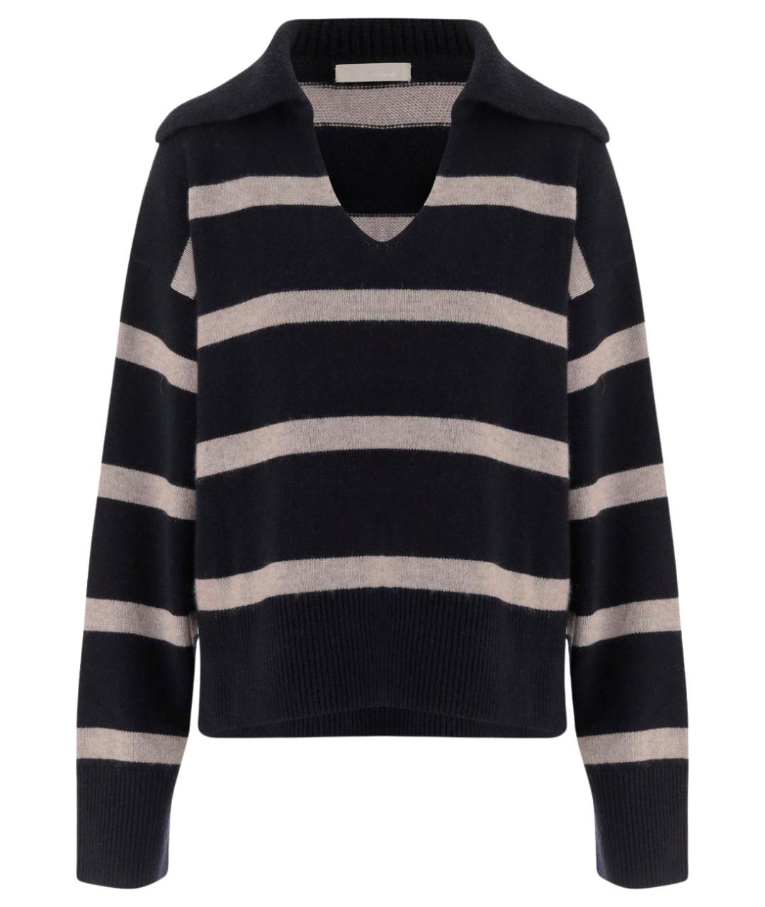 ALLUDE Черный шерстяной джемпер / свитер, фото 1