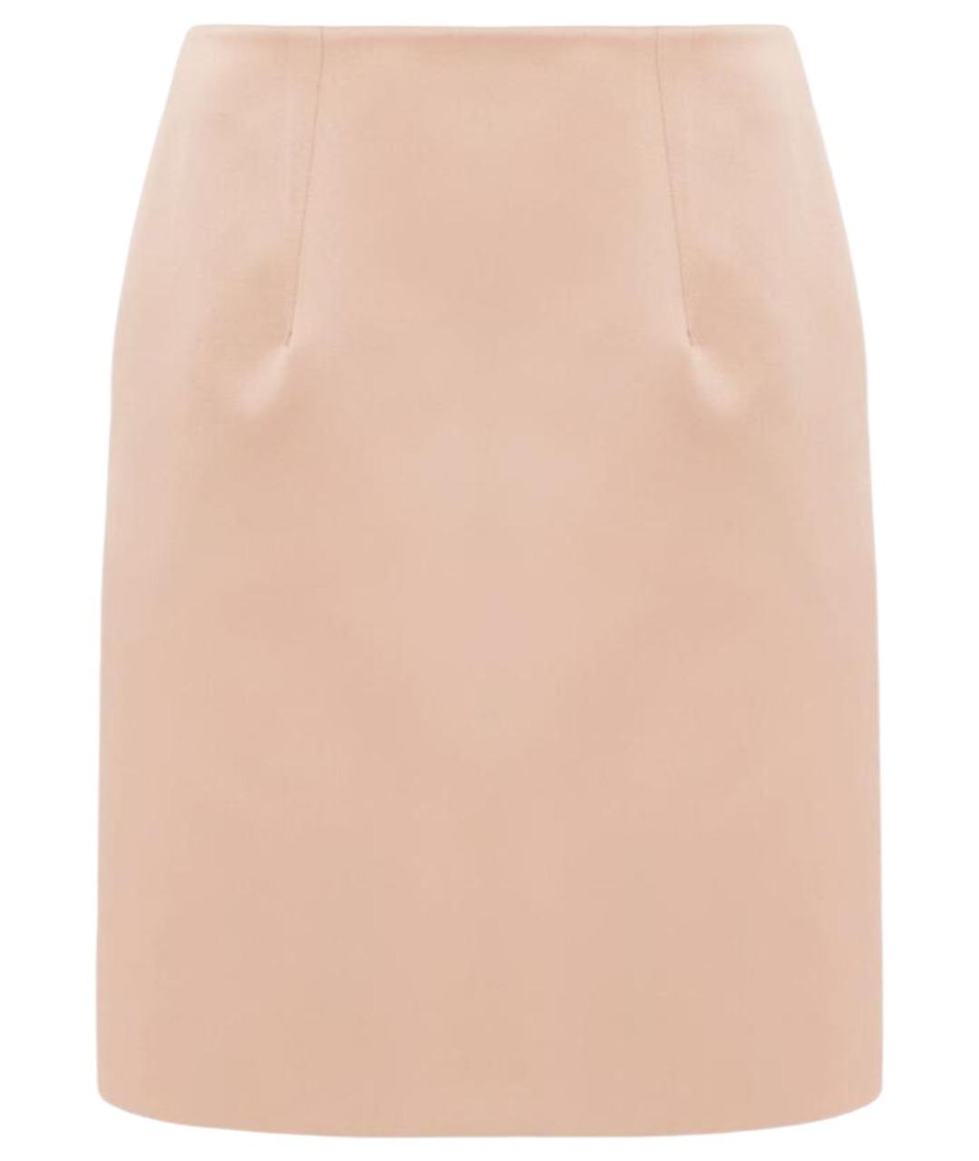 CHLOE Розовая полиэстеровая юбка мини, фото 1