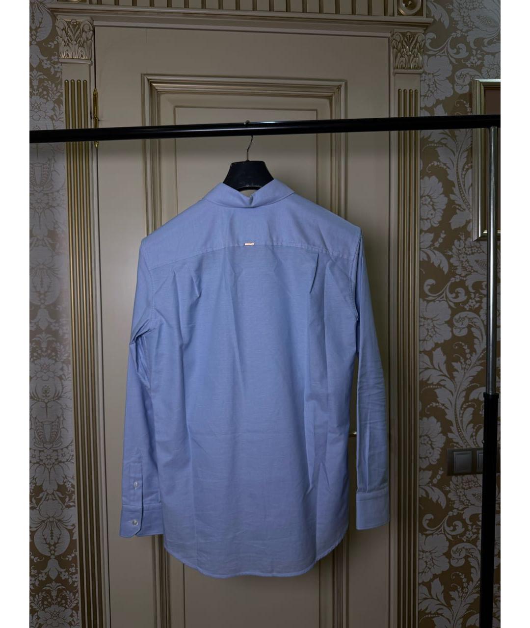 LOUIS VUITTON Голубая классическая рубашка, фото 2