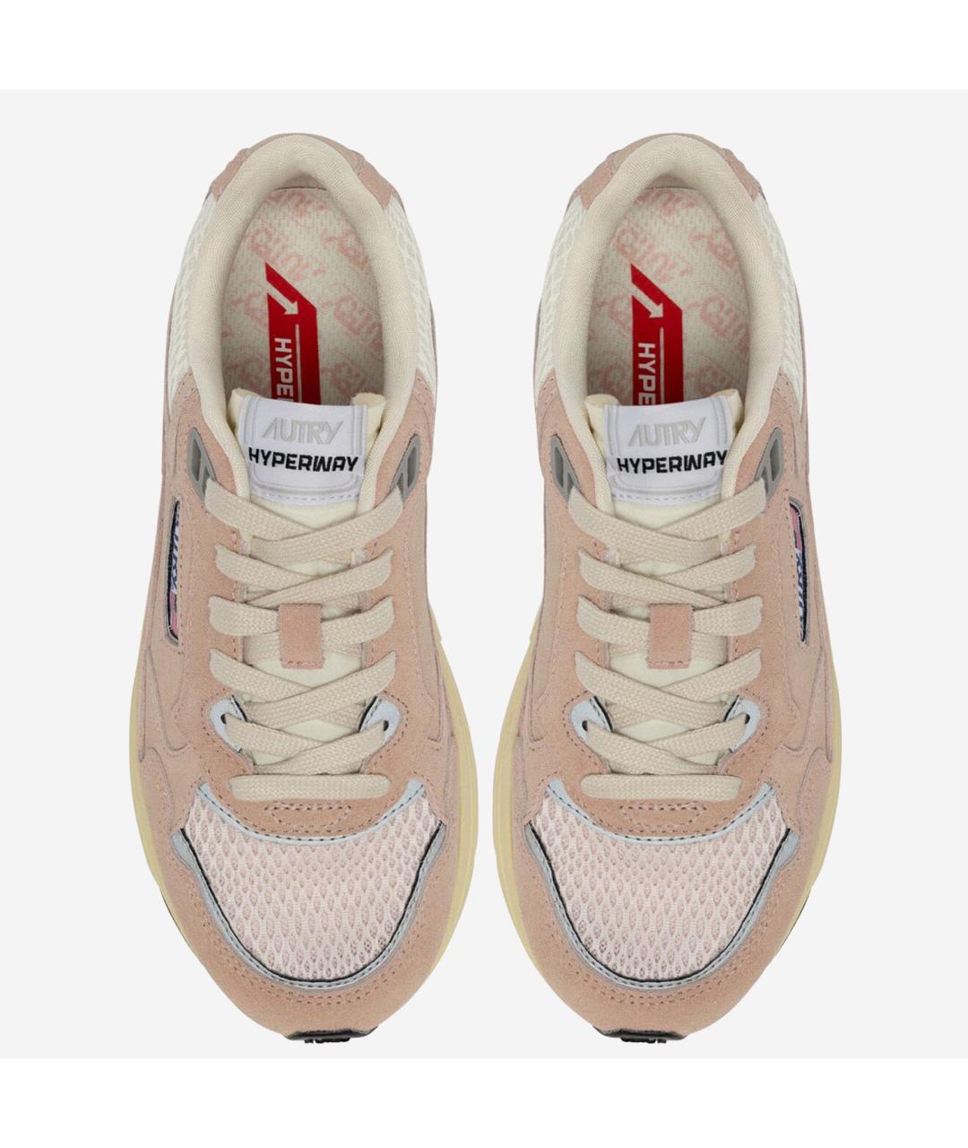 AUTRY Розовые замшевые кроссовки, фото 3