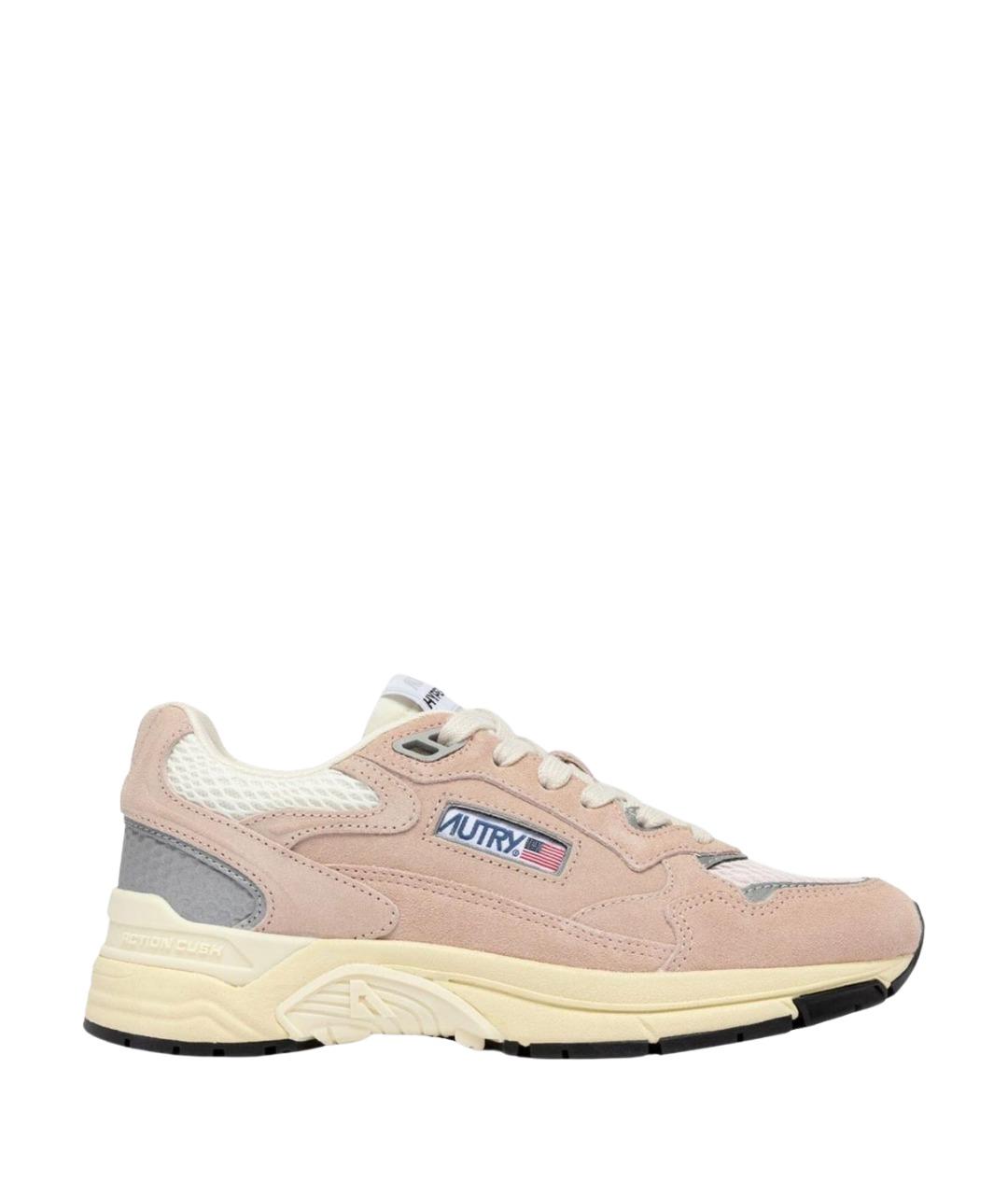 AUTRY Розовые замшевые кроссовки, фото 1
