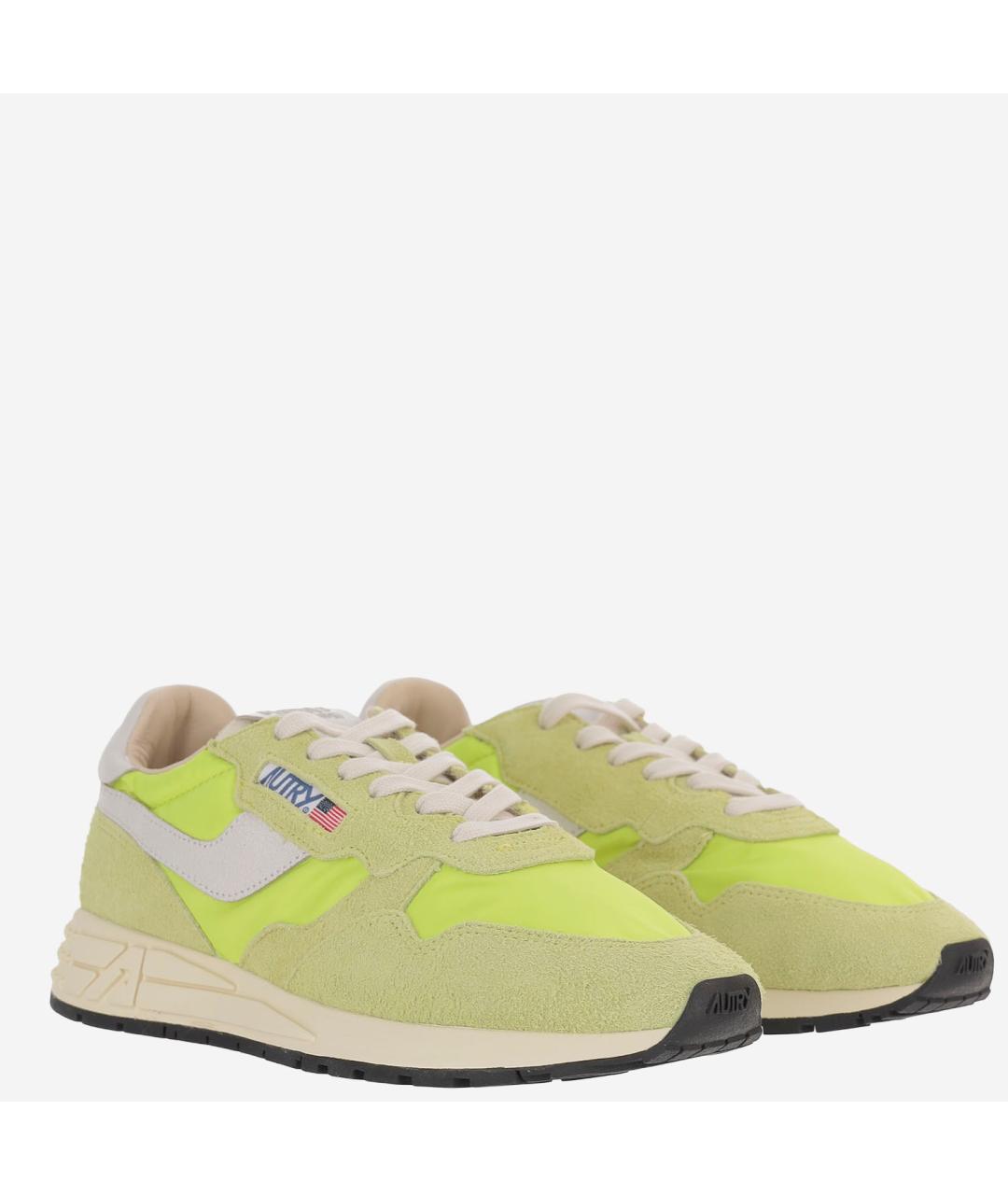 AUTRY Желтые низкие кроссовки / кеды, фото 5