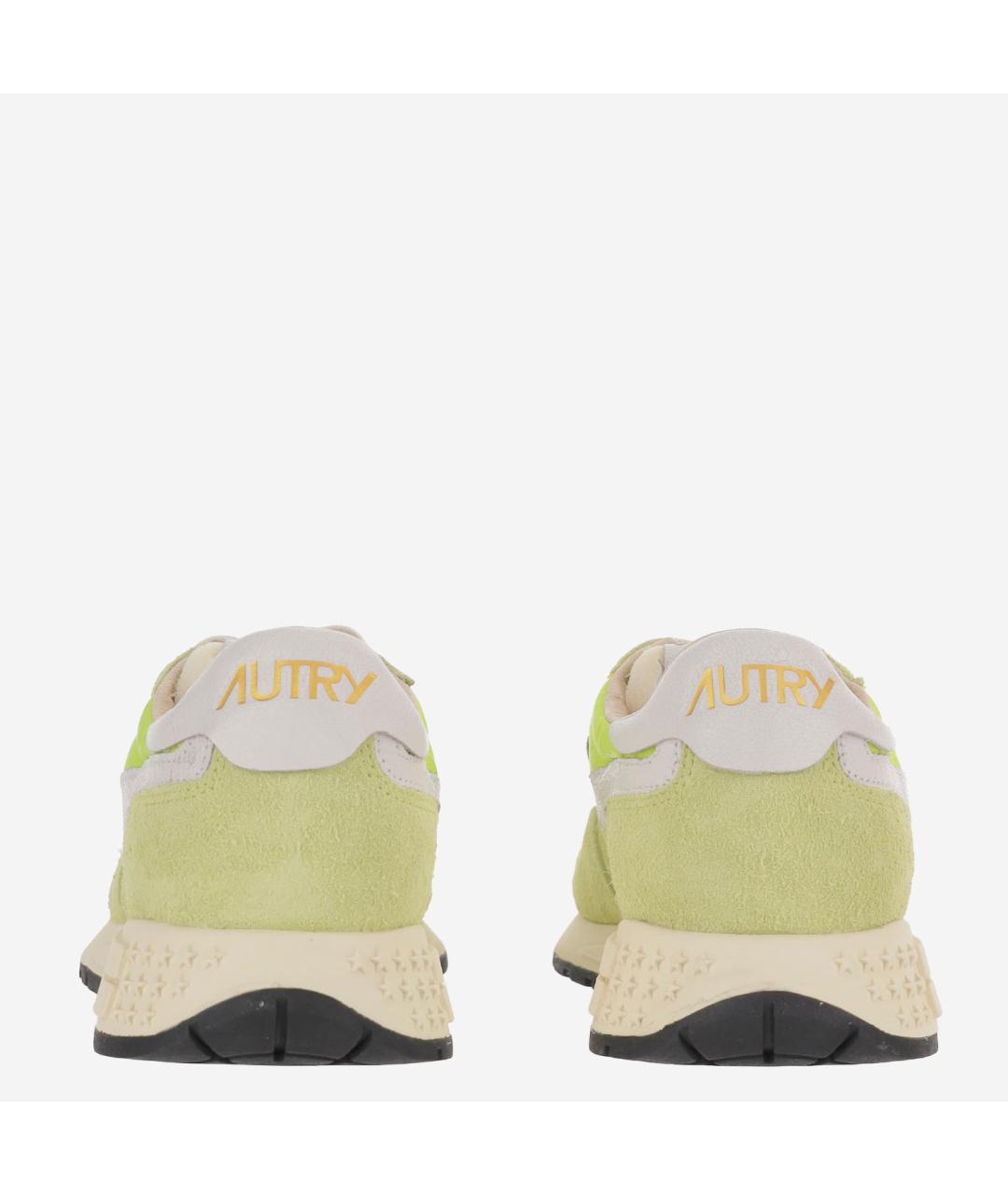 AUTRY Желтые низкие кроссовки / кеды, фото 2