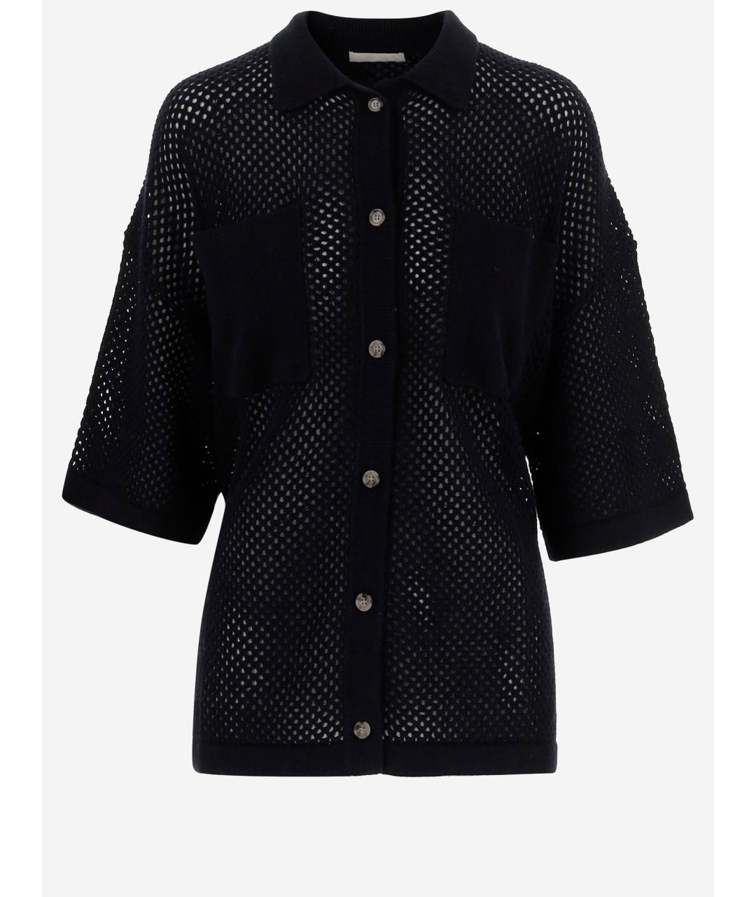 ALLUDE Синий шерстяной джемпер / свитер, фото 4