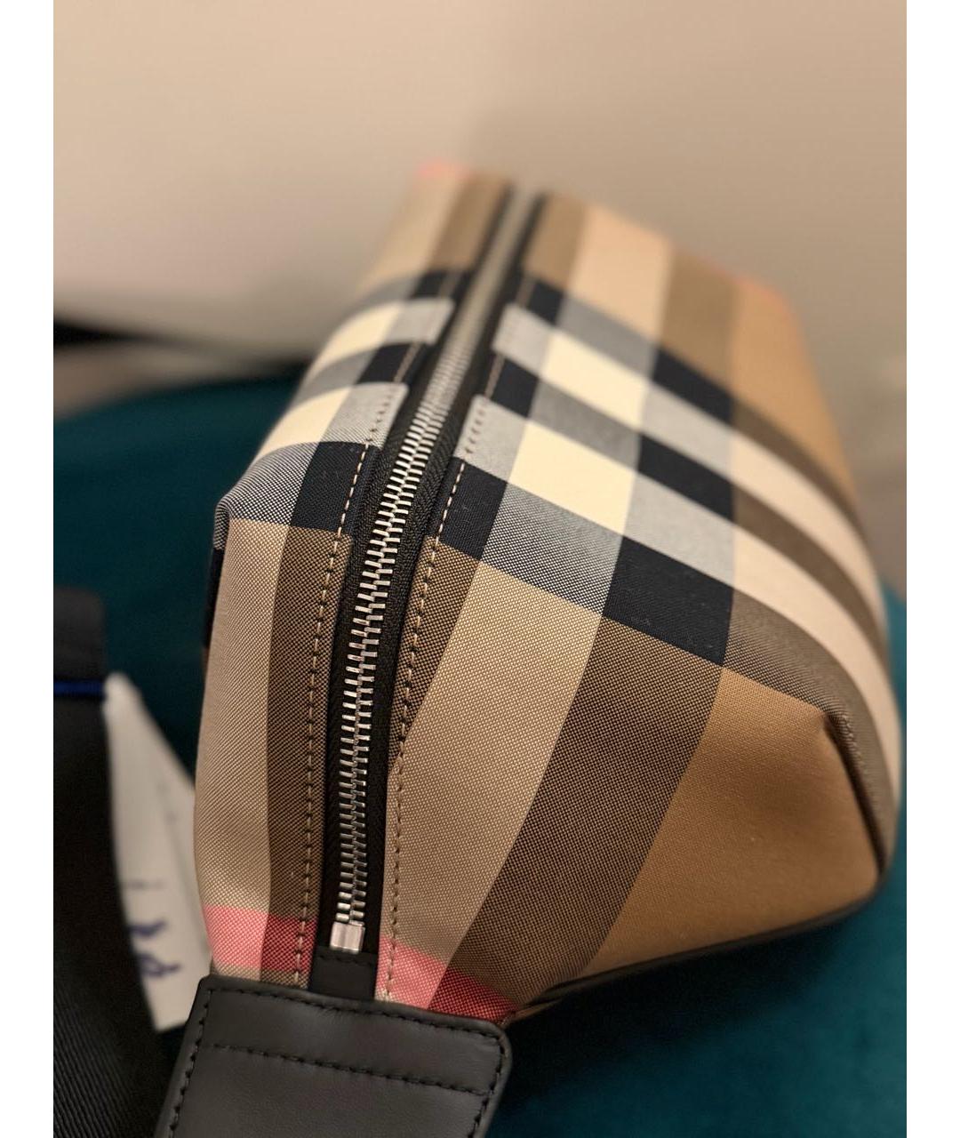 BURBERRY Бежевая поясная сумка, фото 5