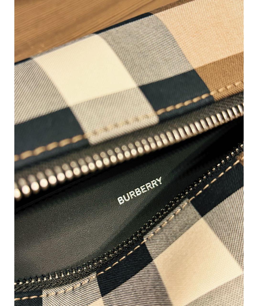 BURBERRY Бежевая поясная сумка, фото 6