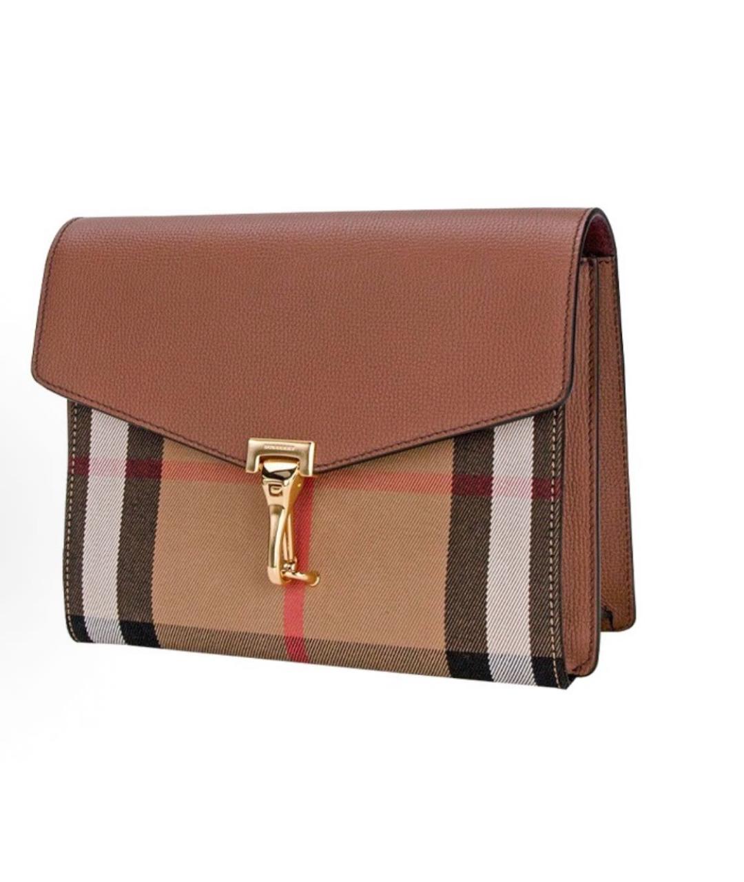 BURBERRY Коричневая сумка через плечо, фото 2