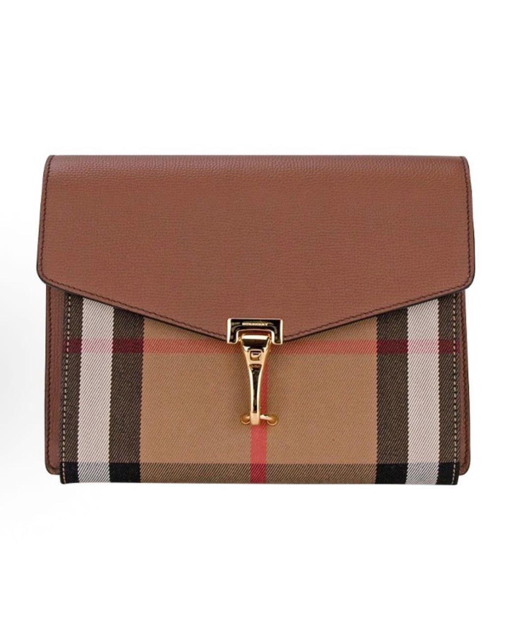 BURBERRY Коричневая сумка через плечо, фото 1