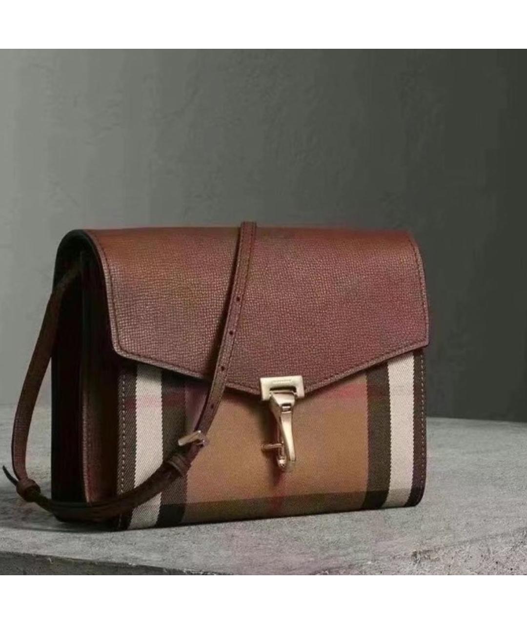 BURBERRY Коричневая сумка через плечо, фото 4